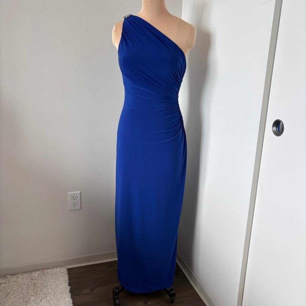 Lauren Ralph Lauren Evening Womens Ballgown 8P Rhinestone Gala Prom Red Carpet